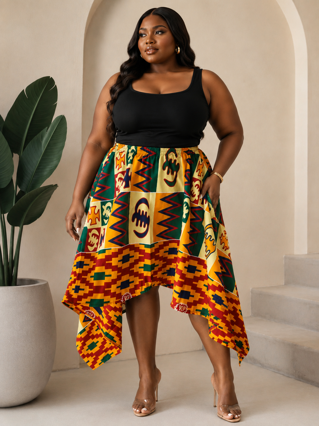 The Nhiyra Handkerchief Skirt