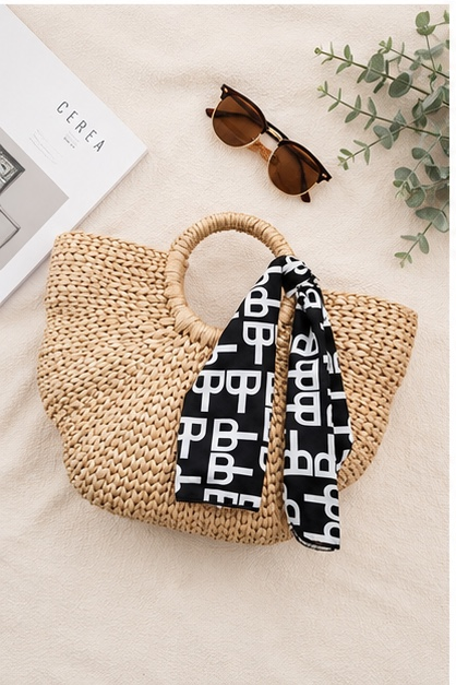 The Zuri Woven Tote