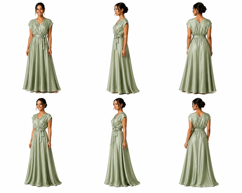 Akosua Gathered Dress