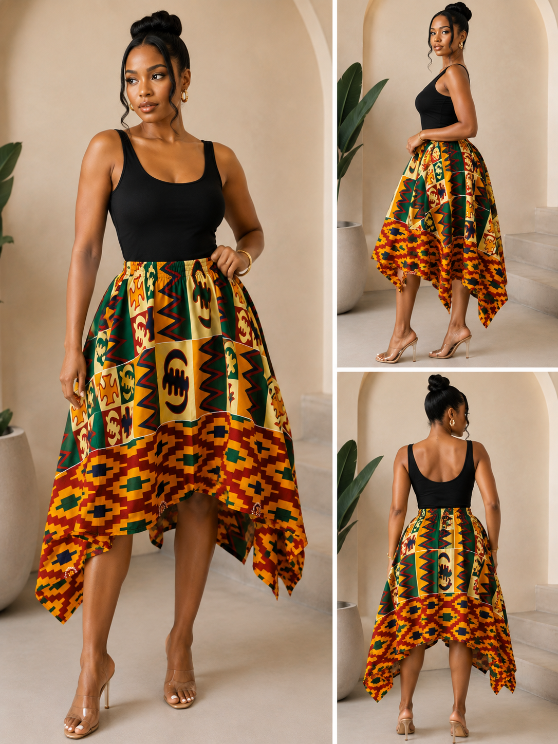 The Nhiyra Handkerchief Skirt