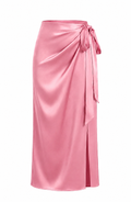 The Amerley Satin Skirt
