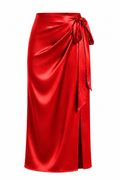 The Amerley Satin Skirt
